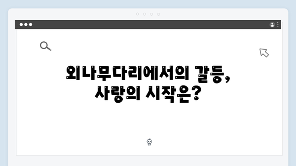 주지훈·정유미가 그리는 혐관 로맨스! 사랑은 외나무다리에서 2화 분석