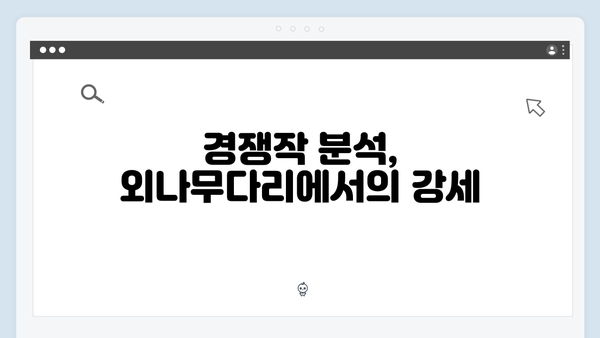 사랑은 외나무다리에서 1화 시청률 분석 - 동시간대 1위 달성
