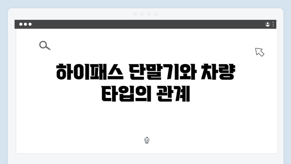 차량용 하이패스 단말기 설치위치 가이드