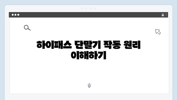 하이패스 단말기 고장진단 가이드