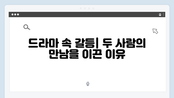 윤지원과 석지원이 다시 만난 이유는? 드라마 분석!