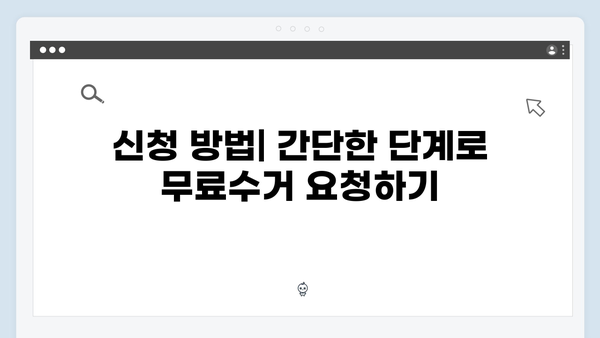 폐가전제품 무료수거 서비스, 신청부터 배출까지 한눈에 보기