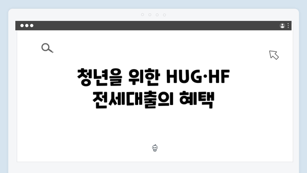 HUG·HF 청년전세대출 똑똑하게 활용하기