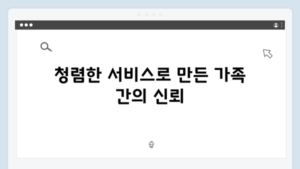 청렴세탁소에서 시작된 새로운 출발, 가족애로 빛난 순간들!