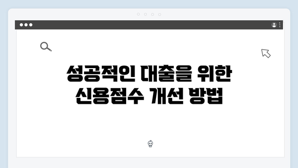 신용점수별 청년전세자금대출 한도 및 금리안내