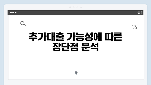 청년전세대출 추가대출 가능여부 - HUG vs HF 차이점