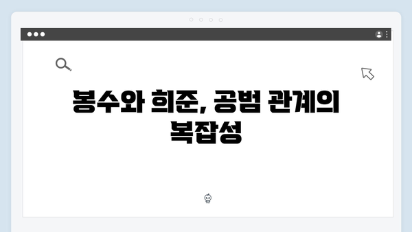 가석방 심사관 이한신 3회 - 봉수와 희준, 공범들의 틈을 노린 한신