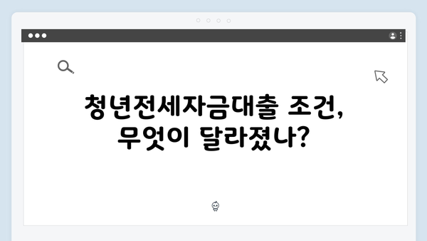 청년전세자금대출 최신 업데이트ㅣHUG, HF 한도/금리/조건 비교분석