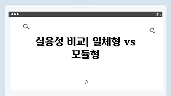 차량 옵션으로 제공되는 일체형 모델, 과연 실용적일까?