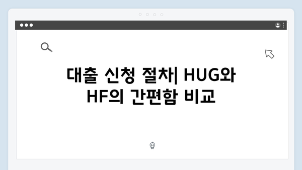 HUG vs HF: 청년전세자금대출 비교 분석 및 선택 가이드