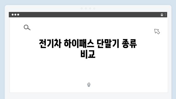 전기차 전용 하이패스 단말기 추천 및 설치법