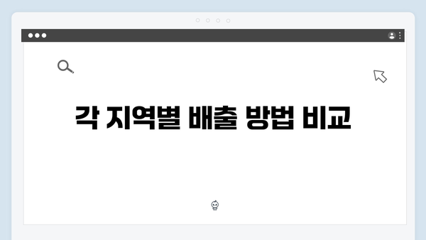 소형가전부터 대형가전까지 무료 배출 방법