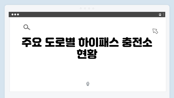 하이패스 단말기 충전소 위치 안내