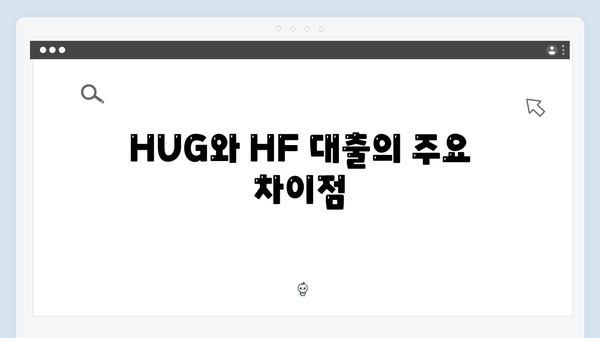 전세보증금 반환보증 필수가이드: HUG/HF 대출 비교