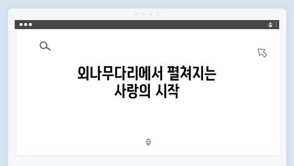 사랑은 외나무다리에서 첫 회 감상평, 철천지원수들의 로맨스 시작