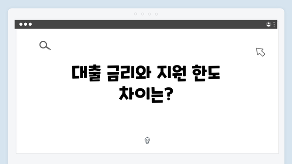 청년버팀목전세대출 vs 중소기업 청년 전세대출: 어떤 것이 유리할까?