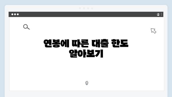 청년전세자금대출 소득기준 완벽정리! 연봉별 가능 한도는?