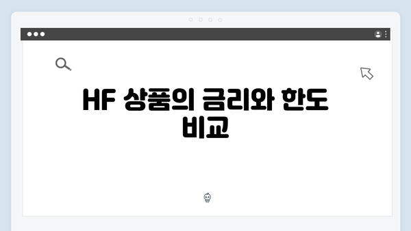 청년전세자금대출 금리비교 및 한도 정리 (HUG/HF 상품별)
