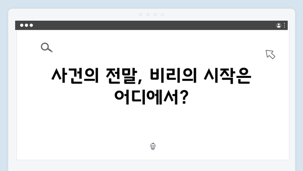 tvN 월화드라마 이한신 6회 - 준봉홀딩스 비리 수사, 결정적 증거 포착