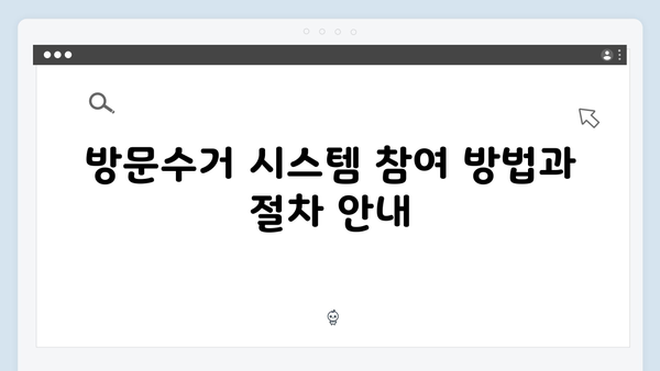 전자제품 재활용을 돕는 무상 방문수거 시스템