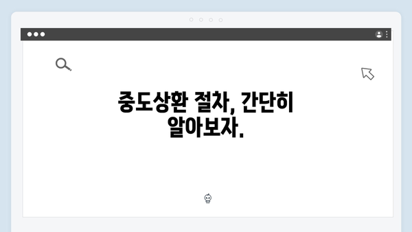 청년전세대출 중도상환: 수수료와 절차안내