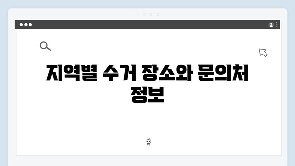 지역별 폐가전 수거 일정과 신청방법 안내