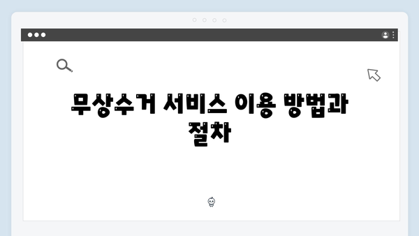 폐가전제품 무상수거 서비스 총정리