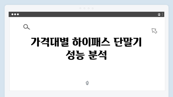 하이패스 단말기 성능비교 완벽가이드