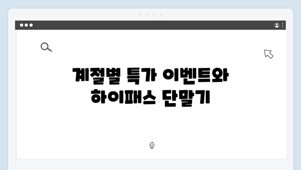 하이패스 단말기 구매 시기별 혜택