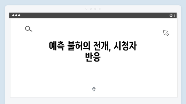 사랑은 외나무다리에서 2화, 원수 로맨스에 물꼬를 트다