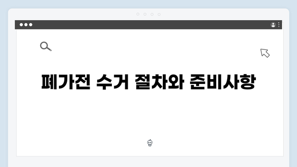 2025년 최신 폐가전 수거 정책 완벽 해설