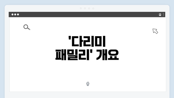 '다리미 패밀리' 개요