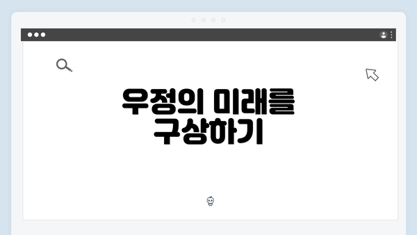 우정의 미래를 구상하기