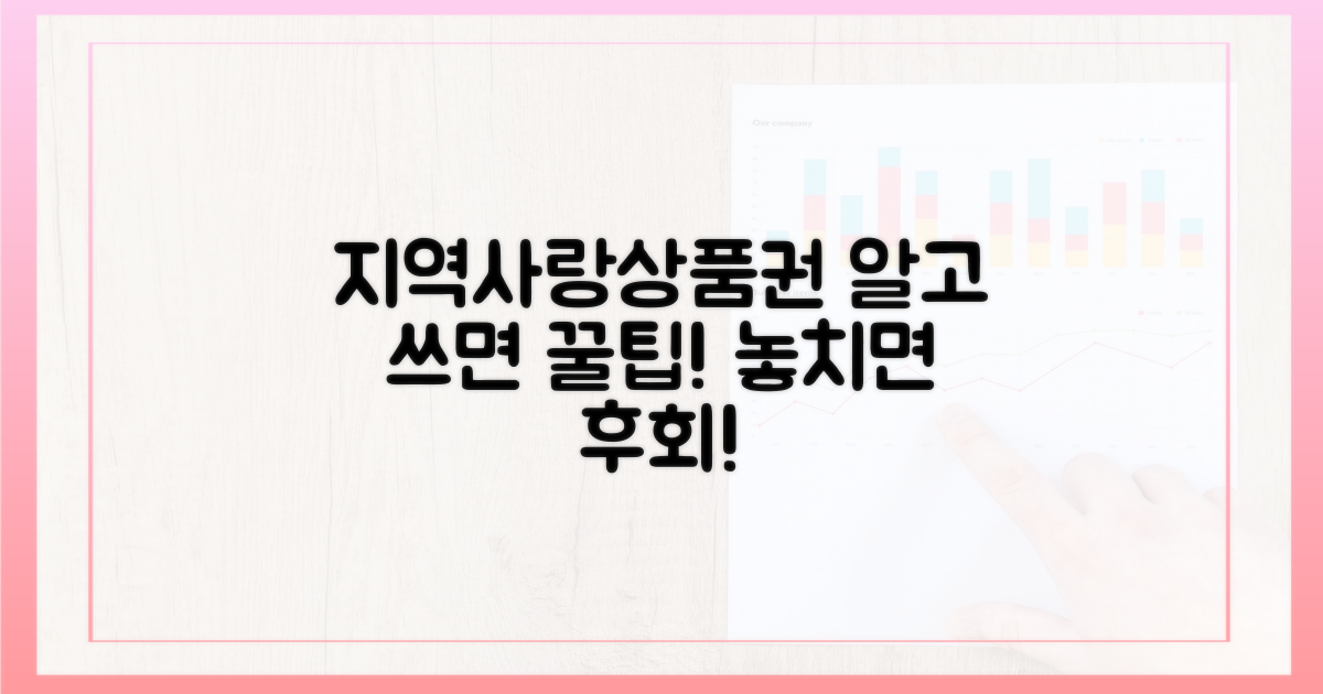 지역사랑상품권, 제대로 알고 쓰자!