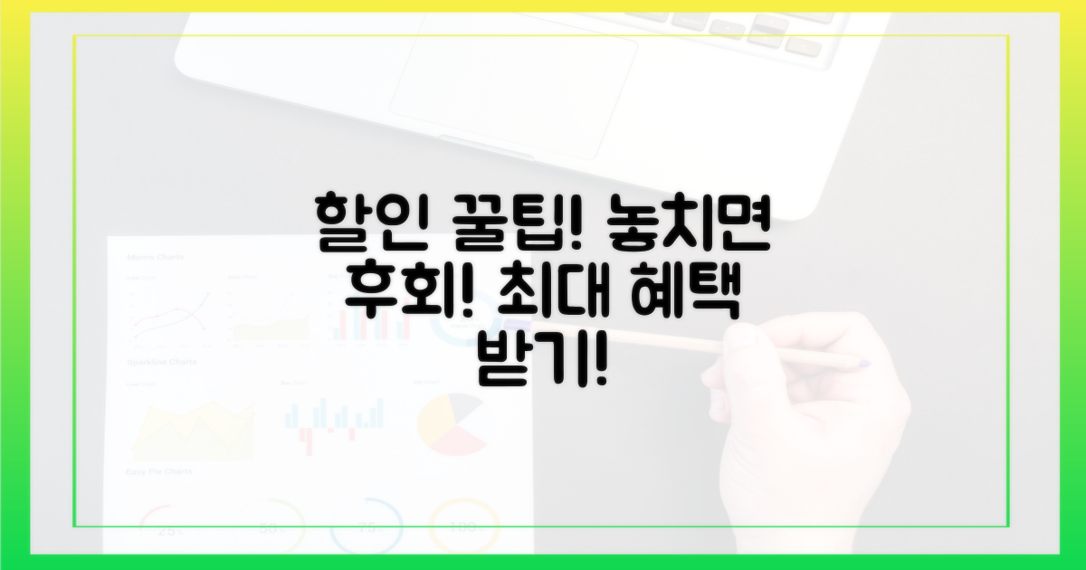 할인 혜택을 최대한 활용하세요