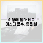 이영애 '엄마', 비극 마스터하기 (은수 좋은 날