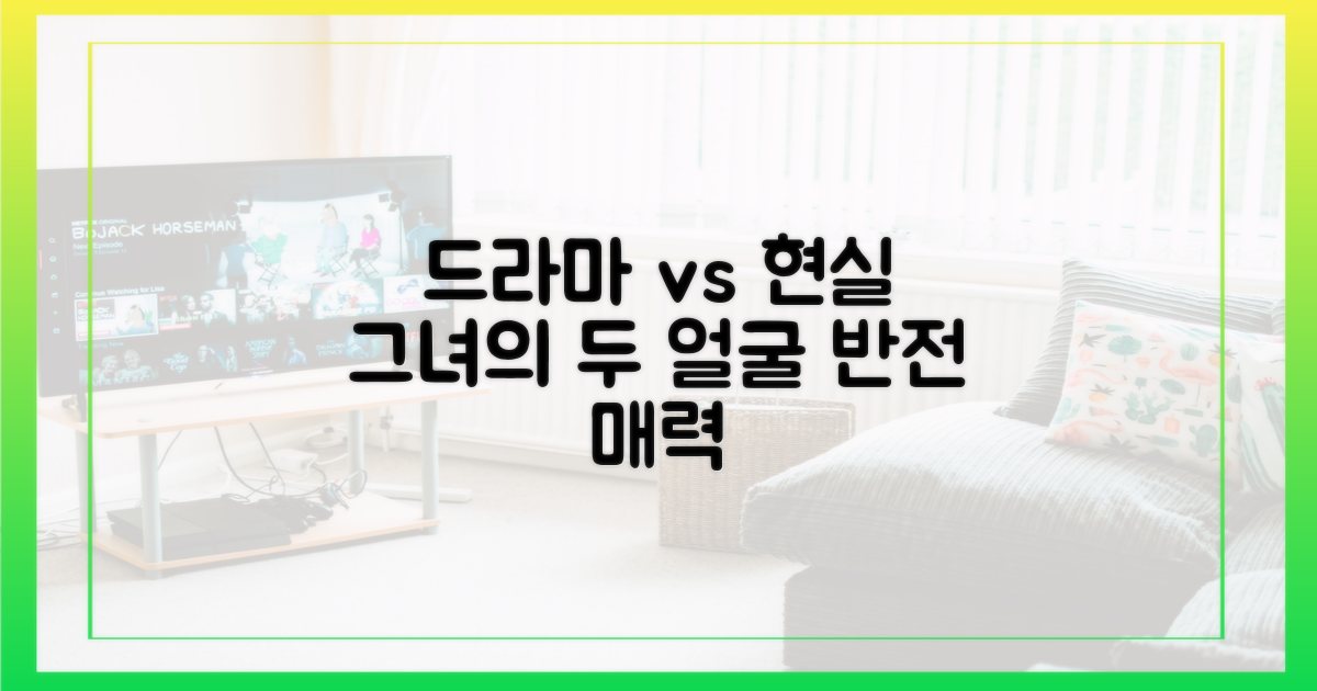 드라마 속 그녀, 현실과의 차이