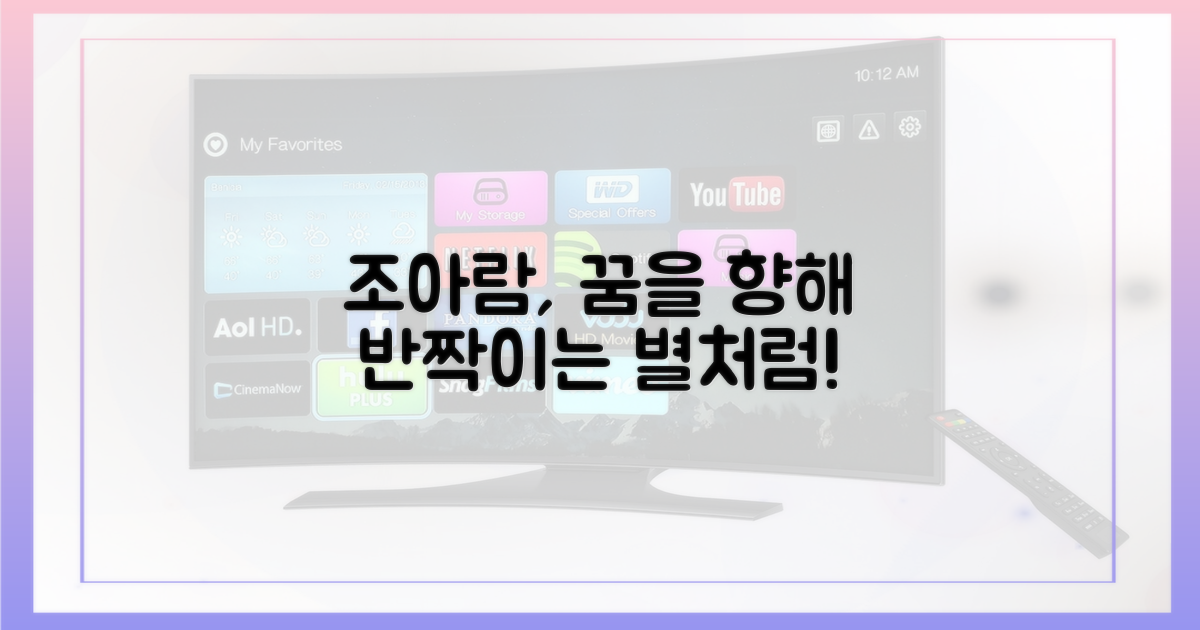 조아람, 별을 향한 귀여운 꿈