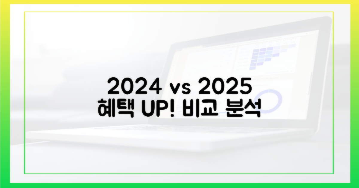 2024년 vs 2025년 혜택 비교
