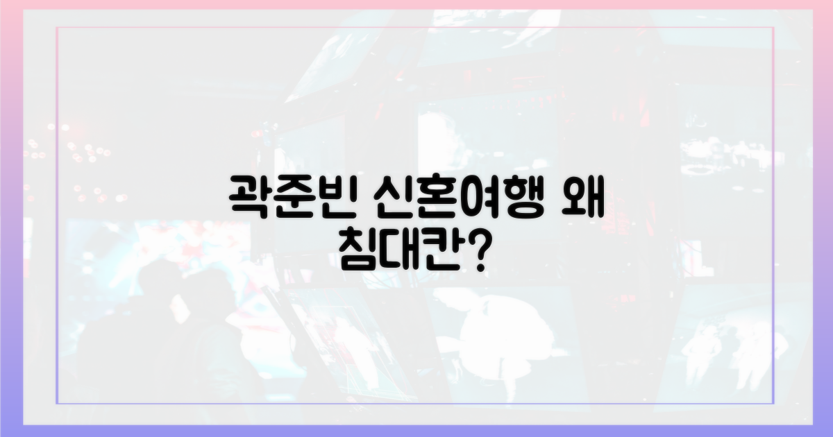곽준빈 신혼여행, 왜 침대칸?