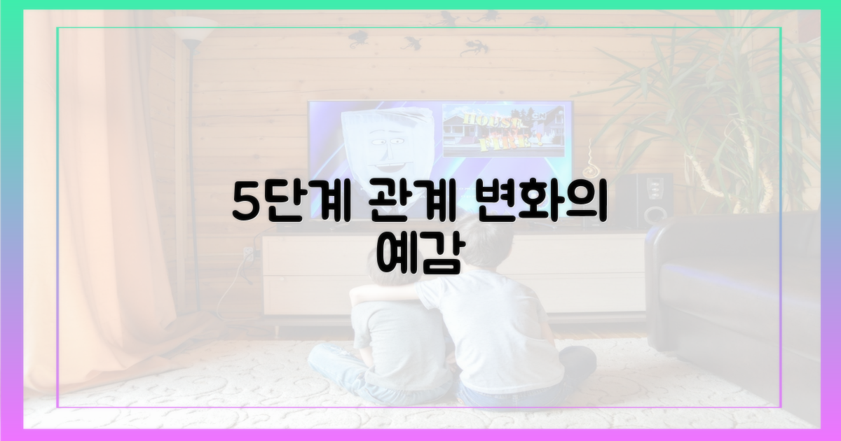 5단계, 관계 변화 예감