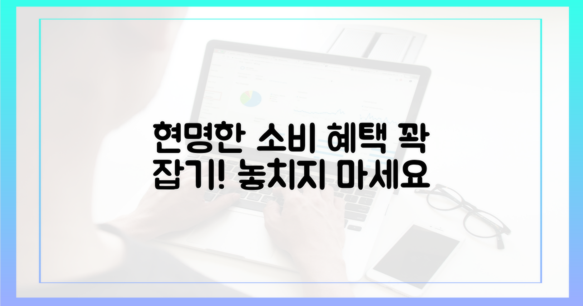 현명한 구매, 혜택 놓치지 않기