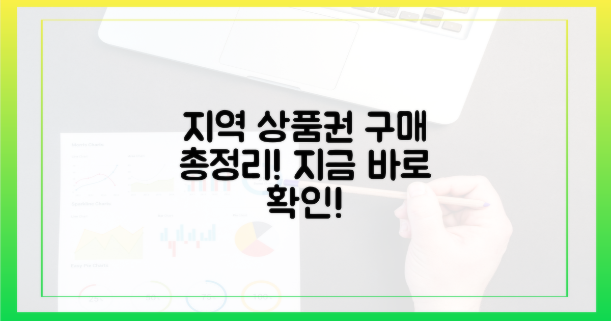 내가 사는 지역 상품권, 구매법은?