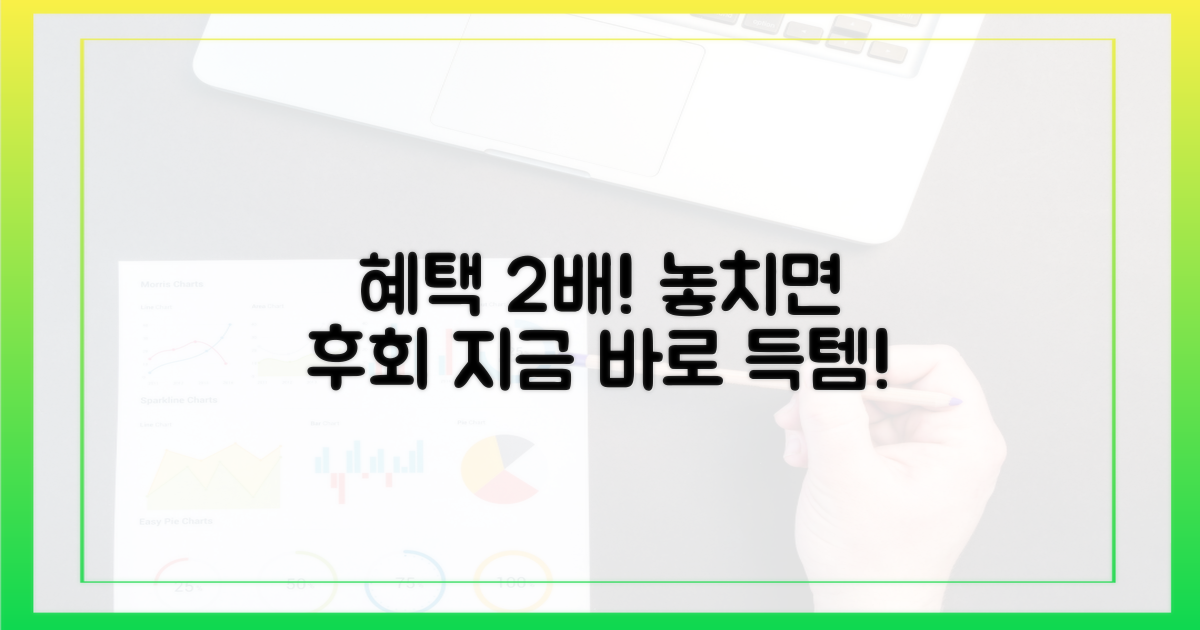 혜택 2배, 놓치지 마세요