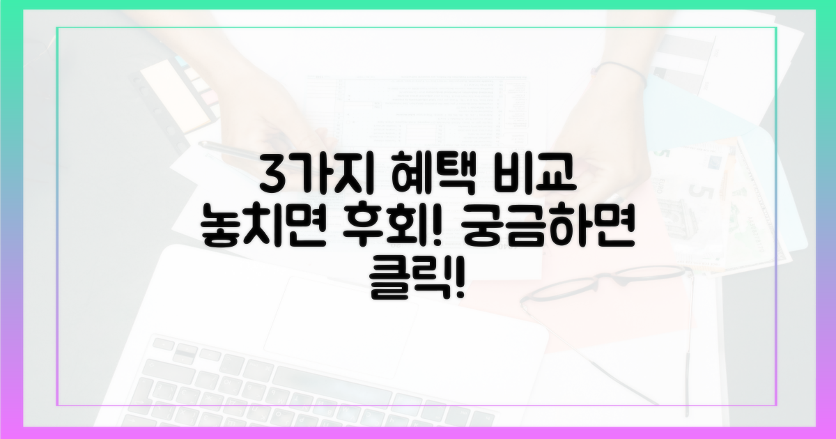 3가지 추가 혜택 비교 분석
