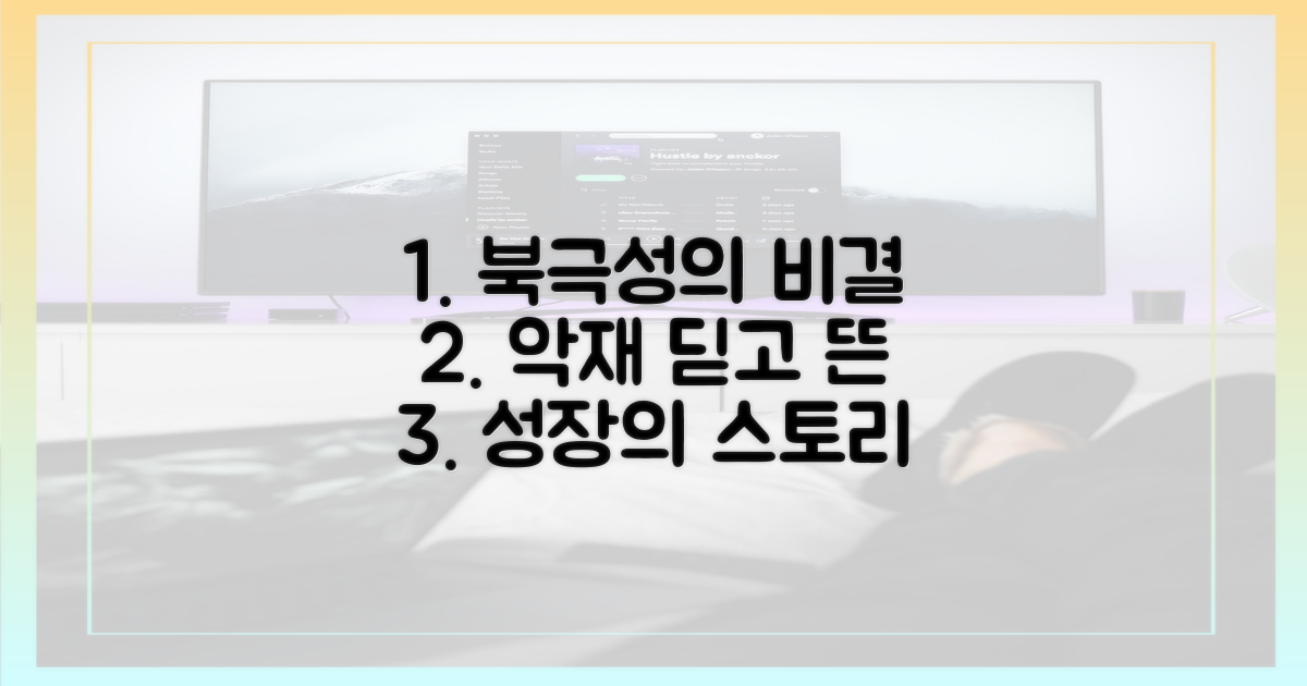 악재 딛고 뜬 '북극성' 비결 파헤치기!