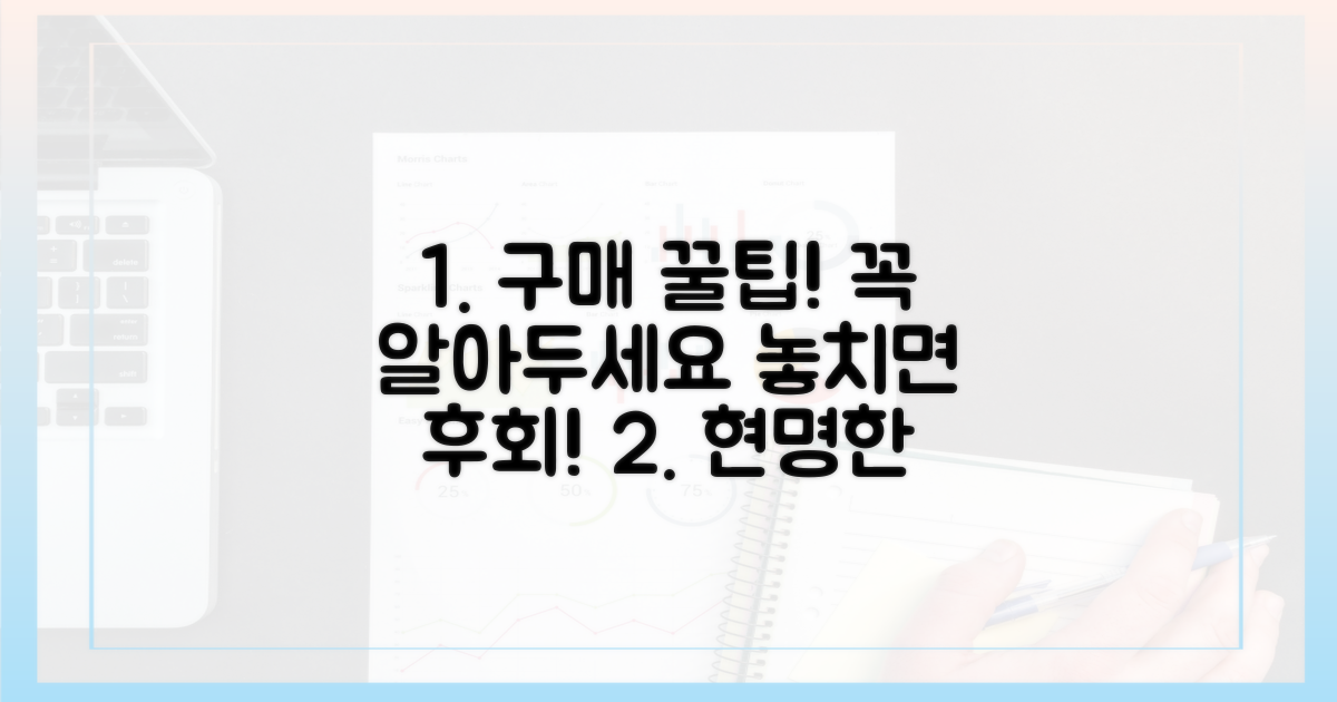 현명한 구매, 이것만은 꼭!