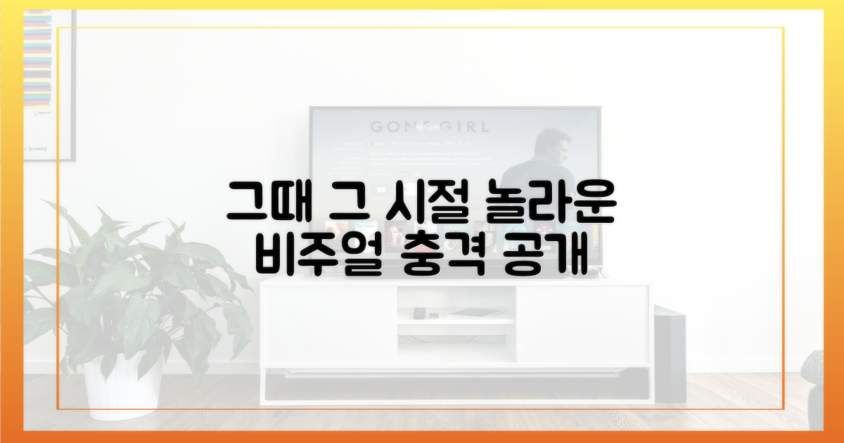 그때 그 시절, 놀라운 비주얼 공개