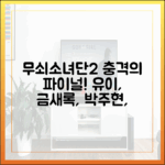 무쇠소녀단2 유이 금새록 박주현 설인아, 충격의 최종 대회!
