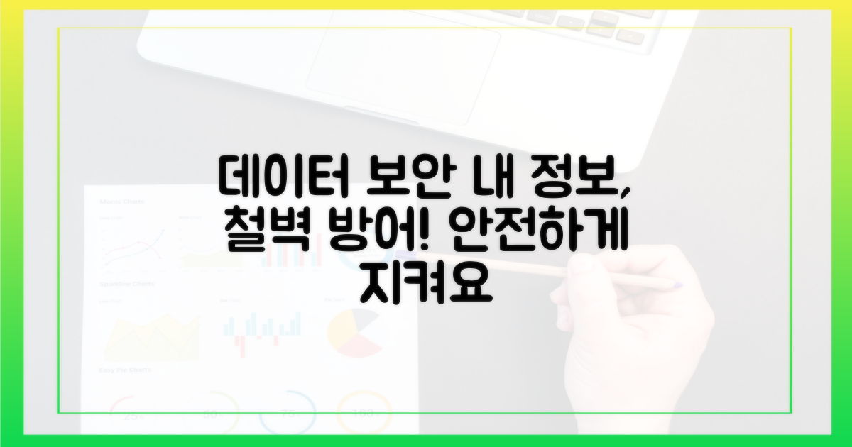 내 데이터, 안전하게 지키세요!